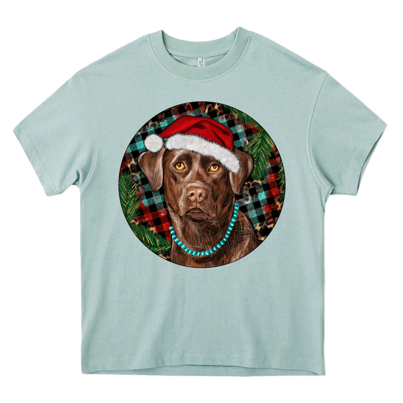 Labrador Retriever Christmas Heavy Core Tee by RanaPortraitStore | Teevron