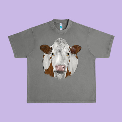 Simmental Urban Heavy Tee Designed By Jahusdesignshop