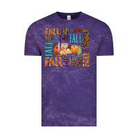 Cloud Purple fall fall  amd pumpkins Vintage Tee - AdoDesignShop
