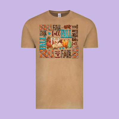 Fall Fall  Amd Pumpkins Vintage Tee Designed By Adodesignshop