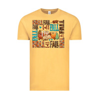 Vintage Mustard fall fall  amd pumpkins Vintage Tee - AdoDesignShop