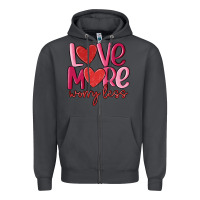 Smoke love more worry less Zipper Hoodie - MaliasSmallBusiness