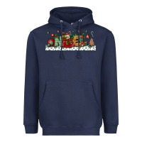 Navy Noel Heavyweight Hoodie - BundleAndBundleShop