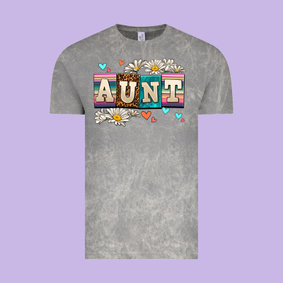 Daisy Aunt Vintage Tee Designed By Adodesignshop