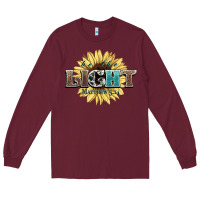 Burgundy be the light matthew Long Sleeve Tee - NancyCooperArtShop