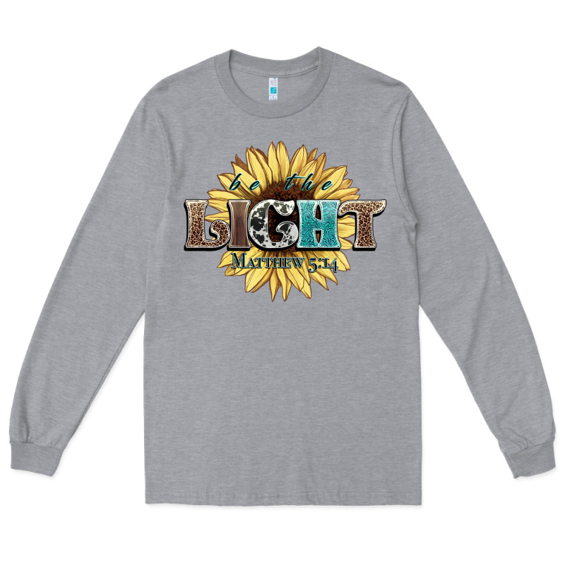 Be The Light Matthew Long Sleeve Tee by NancyCooperArtShop | Teevron