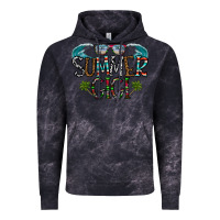 Cloud Black summer gigi Vintage Hoodie - CowhideDigitalArt