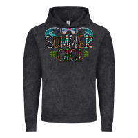 Vintage Black summer gigi Vintage Hoodie - CowhideDigitalArt