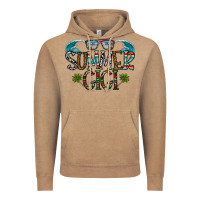 Vintage Coffee summer gigi Vintage Hoodie - CowhideDigitalArt