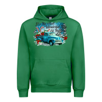 Emerald its the wonderful time of the year truck Urban Hoodie - CowGirlArtShop