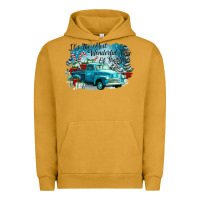 Pigment Peanut Butter its the wonderful time of the year truck Urban Hoodie - CowGirlArtShop