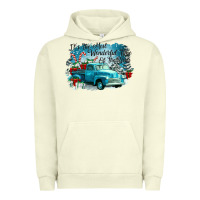 Pigment Pistachio its the wonderful time of the year truck Urban Hoodie - CowGirlArtShop