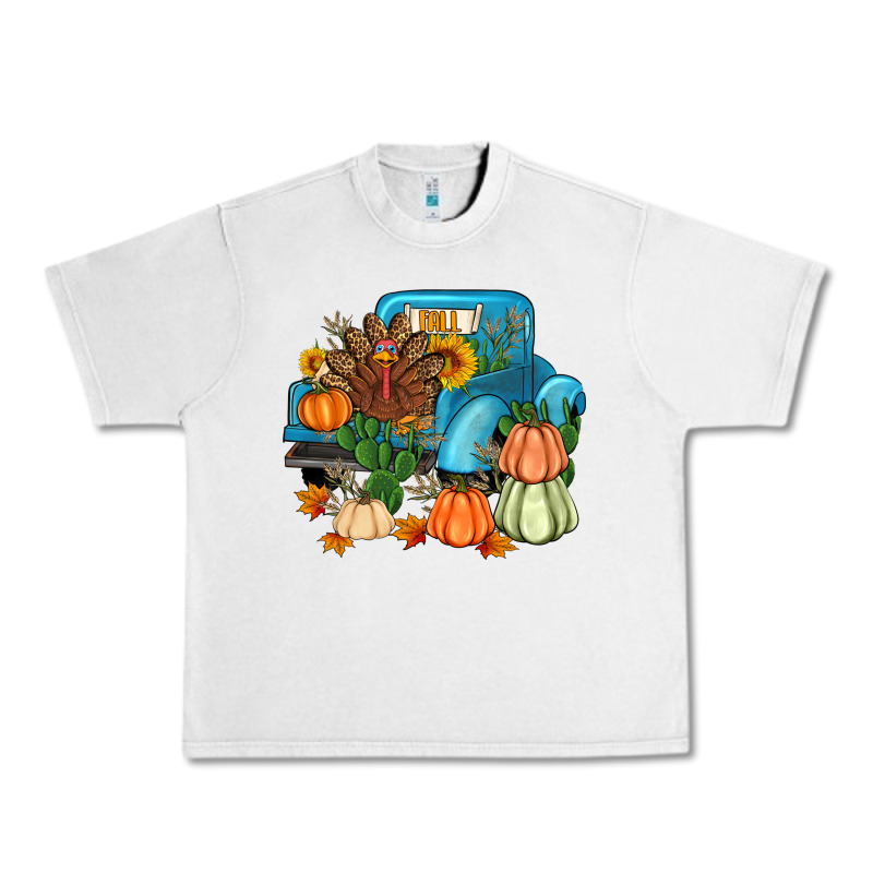 Thanksgiving Turkey Truck Urban Heavy Tee by Artiststas | Teevron