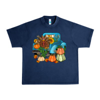 Navy Thanksgiving turkey truck Urban Heavy Tee - Artiststas
