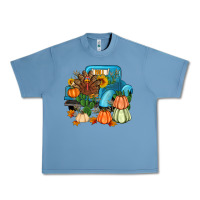 Pebble Blue Thanksgiving turkey truck Urban Heavy Tee - Artiststas