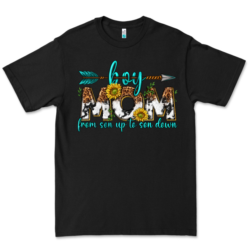 Boy Mom From Son Up To Son Down  Western Premium Tee by texasbilliewilder | Teevron