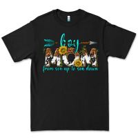 Black boy mom from son up to son down  western Premium Tee - texasbilliewilder