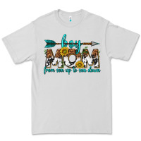 Dove Grey boy mom from son up to son down  western Premium Tee - texasbilliewilder