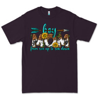 Plum boy mom from son up to son down  western Premium Tee - texasbilliewilder