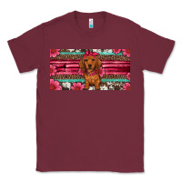 Burgundy dachshund puppy license plate Classic Tee - Artiststas