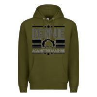 Army Green Bernie Against The Machine Premium Hoodie - Bettercallsaul
