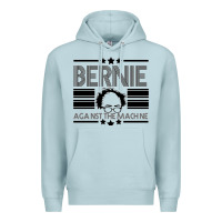 Blue Mist Bernie Against The Machine Premium Hoodie - Bettercallsaul