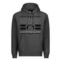 Charcoal Heather Bernie Against The Machine Premium Hoodie - Bettercallsaul