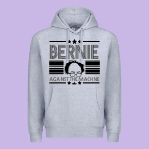Bernie Against The Machine Premium Hoodie Designed By Bettercallsaul