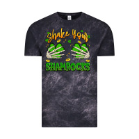 Cloud Black shake your shamrocks Vintage Tee - Artiststas