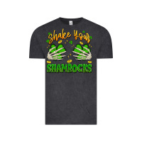 Vintage Black shake your shamrocks Vintage Tee - Artiststas