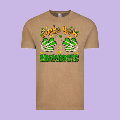 Shake Your Shamrocks Vintage Tee Designed By Artiststas