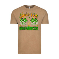 Vintage Coffee shake your shamrocks Vintage Tee - Artiststas