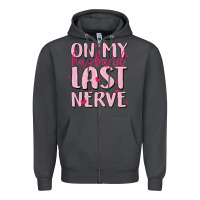 Smoke on my husband last nerve Zipper Hoodie - MaliasSmallBusiness