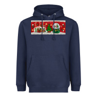 Navy noel Heavyweight Hoodie - BundleAndBundleShop