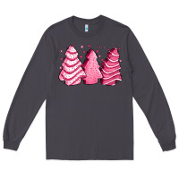 Smoke pink Christmas cakes Long Sleeve Tee - Jasminsmagicworld
