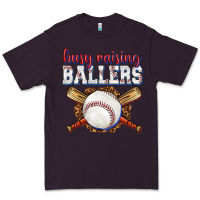 Plum busy raising ballers baseball Premium Tee - texasbilliewilder