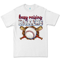 White busy raising ballers baseball Premium Tee - texasbilliewilder
