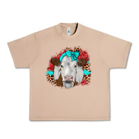 Burro ribbon simmental leopard Urban Heavy Tee - JahusDesignShop
