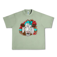 Oil Green ribbon simmental leopard Urban Heavy Tee - JahusDesignShop