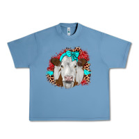 Pebble Blue ribbon simmental leopard Urban Heavy Tee - JahusDesignShop