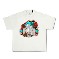 Pistachio ribbon simmental leopard Urban Heavy Tee - JahusDesignShop