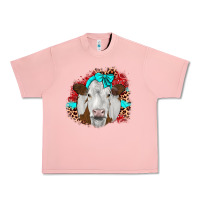 Salmon ribbon simmental leopard Urban Heavy Tee - JahusDesignShop