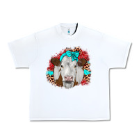White ribbon simmental leopard Urban Heavy Tee - JahusDesignShop