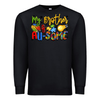 Black my brother is au some Premium Sweatshirt - LillyAllenDesigns