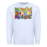 White my brother is au some Premium Sweatshirt - LillyAllenDesigns