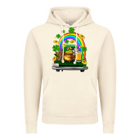 Vintage Artic st patricks shamrock gold beer truck Vintage Hoodie - FaDigitalArtStudio