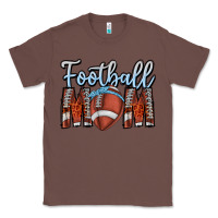 Chestnut Football Mom Classic Tee - CowhideDigitalArt