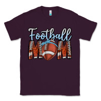 Plum Football Mom Classic Tee - CowhideDigitalArt