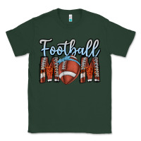 Sports Green Football Mom Classic Tee - CowhideDigitalArt