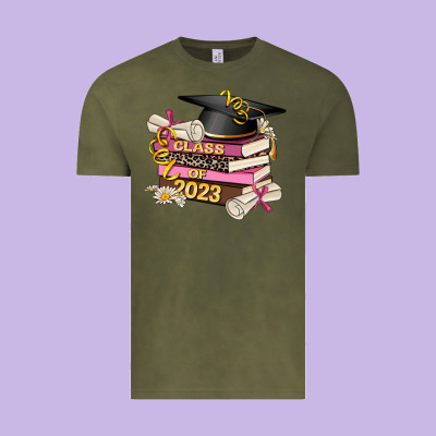 Class Of 2023 Graduated Vintage Tee Designed By Adodesignshop